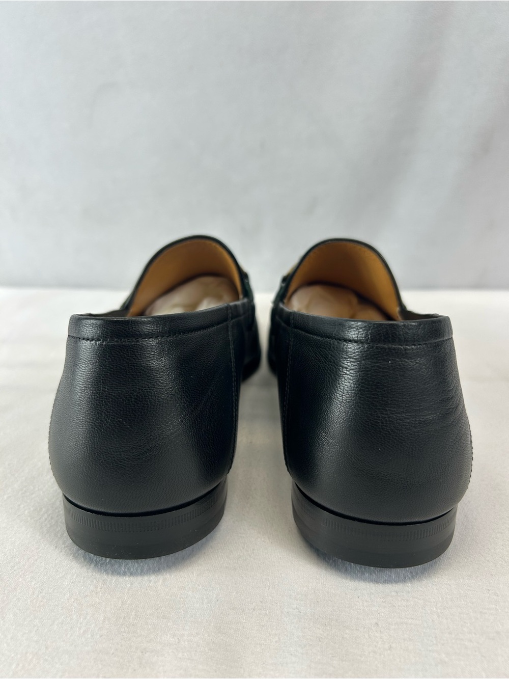 Gucci Web Brixton Leather Loafers - Picture 6 of 8